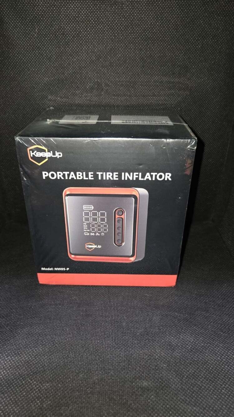 Tire Inflator Portable Air Compressor - KEEPUP 150 PSI Cordless Air Pump